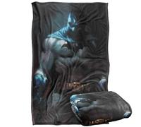LOGOVISION Batman Classic Silhouette Silky Touch Manta súper Suave de 36 x 58 Pulgadas