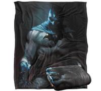 LOGOVISION Batman Classic Silhouette Silky Touch Manta súper Suave de 50 x 60 Pulgadas