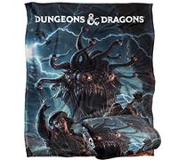 LOGOVISION Dungeons & Dragons Monster Manual Art Manta súper Suave con Tacto Sedoso - 152 x 127 cm