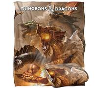 LOGOVISION Dungeons & Dragons Tiamat Art Manta súper Suave con Tacto Sedoso - 152 x 127 cm