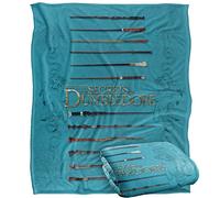 LOGOVISION Fantastic Beasts The Secrets of Dumbledore Wands Manta súper Suave con Tacto Sedoso - 152 x 127 cm
