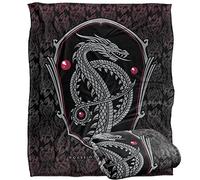 LOGOVISION House of The Dragon Dragon Frame Manta súper Suave con Tacto Sedoso - 152 x 127 cm