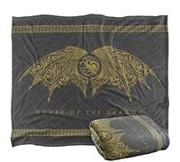 LOGOVISION House of The Dragon Dragon Wings Manta súper Suave con Tacto Sedoso - 152 x 127 cm