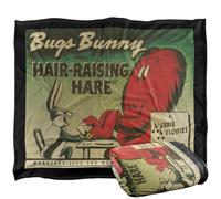 LOGOVISION Looney Tunes Bugs Bunny Hairraising Hare Manta súper Suave con Tacto Sedoso - 152 x 127 cm