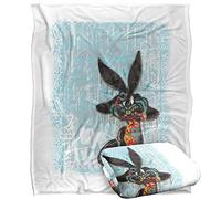 LOGOVISION Looney Tunes Graffiti Rabbit Manta súper Suave con Tacto Sedoso - 152 x 127 cm