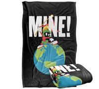 LOGOVISION Looney Tunes Marvin The Martian Mine Manta súper Suave con Tacto Sedoso - 91 x 147 cm