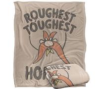 LOGOVISION Looney Tunes The Roughest Toughest Manta súper Suave con Tacto Sedoso - 152 x 127 cm
