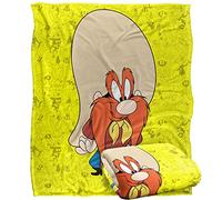 LOGOVISION Looney Tunes Yosemite Sam Character Manta súper Suave con Tacto Sedoso - 152 x 127 cm
