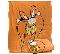 LOGOVISION Looney Tunes Yosemite Sam Face Manta súper Suave con Tacto Sedoso - 152 x 127 cm