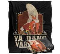 LOGOVISION Looney Tunes Yosemite Sam Varmint Manta súper Suave con Tacto Sedoso - 152 x 127 cm