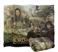 LOGOVISION Lord of The Rings Trilogy Poster Manta súper Suave con Tacto Sedoso - 152 x 127 cm