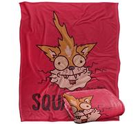 LOGOVISION Rick and Morty The Party Animal Manta súper Suave con Tacto Sedoso - 152 x 127 cm
