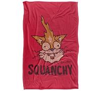 LOGOVISION Rick and Morty The Party Animal Manta súper Suave con Tacto Sedoso - 91 x 147 cm
