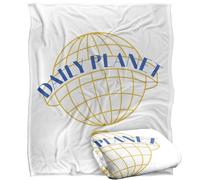 LOGOVISION Superman 2025 Daily Planet Icon Manta súper Suave con Tacto Sedoso - 152 x 127 cm