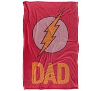 LOGOVISION The Flash Flash Dad Manta súper Suave con Tacto Sedoso - 91 x 147 cm