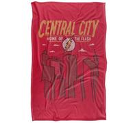 LOGOVISION The Flash The Central City Manta súper Suave con Tacto Sedoso - 91 x 147 cm