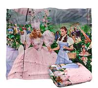 LOGOVISION The Wizard of Oz Stanley Desantis Vintage Dorothy and Glinda Manta súper Suave con Tacto Sedoso - 152 x 127 cm
