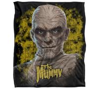 LOGOVISION Universal Monsters Blanket, 152 x 127 cm The Mummy Head Silky Touch Super Soft Throw Blanket