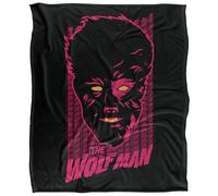 LOGOVISION Universal Monsters Blanket, 152 x 127 cm Wolfman Neon Silky Touch Super Soft Throw Blanket