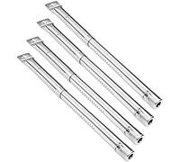 LOKHING 4 Pack 42204 Universal BBQ Parrilla de Gas Reemplazo de Adjustable quemadores de Tubo de Acero Inoxidable para Campingaz, CCLIFE, Landmann, Char-Broil, Broil-Master y Otro Modelos de Parrilla