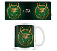 Loki - taza, diseño de casco de marvel