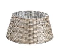 Cubre pie para árbol de Navidad desmontable de mimbre natural Lola Home