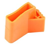 LOLIPPYY Cojines Antideslizantes de Goma Naranja 50X20 para Patas de Escalera 4 Piezas con Función Protector para Uso en Escaleras de Tijera