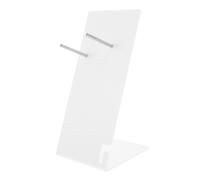 LOLIPPYY Soporte Secador Pelo Montado Pared Organizador Acrílico para Secador y Cable Baño y Salón Elegante Multifuncional Almacenamiento Compacto