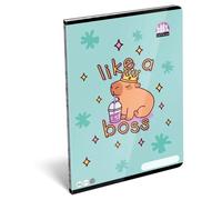 Lollipop Capibara: Cuaderno cuadriculado - A4