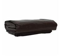 Lona 650g / M² Marrón 5 X 7 M Lona Con Recubrimiento De Pvc Vidaxl