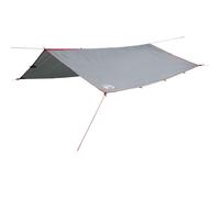Lona de camping impermeable gris y naranja 400x294 cm