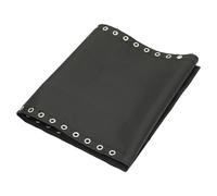 Lona de Repuesto para Silla Plegable de Playa, Poliéster Negro | Costura Correas Fijas, Superficie Lisa y Textura Uniforme, Uso en Casa y Playa, Fácil Limpieza