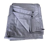 Lona gris de 2,54 x 2,58m para pérgola independiente 3 × 3m CASSIS