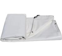 Lona Impermeable Blanca Plegable, 3x6m(9.8ftx19.7ft), 3x6m(9.8ftx19.7ft) | Impermeable y resistente para exteriores, cubierta protectora para hogar y acampada