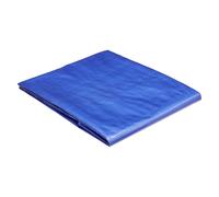 Lona impermeable de poliéster multiusos para exterior, 1,5 x 2,1 m, 0,127 mm de espesor, azul, para lluvia, sol, parasol