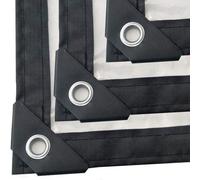 Lona impermeable para techo, transparente y resistente, de 2 x 2,5 metros