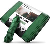 Lona Springreen 2x3m - Lona de Tela Reforzada e Impermeable Extra para Proteger los Muebles, la Madera y como Base o protección Solar - Cubierta Universal para la Lluvia - Impermeable