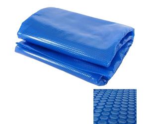Lona térmica para piscina, cubierta solar, grosor de 400 µm, rectangular, 3 x 2 m, color azul