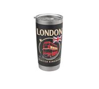 Londres Reino Unido Viajes City Journey Vaso térmico de acero inoxidable de doble pared