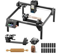 LONGER Máquina de grabado láser, haz Ray5, 20.000 mW, máquina de grabado con kit de asistencia al aire, herramienta de corte láser CNC DIY para metal, vidrio y madera, superficie de trabajo 15,7 x