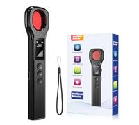LONGYI Detector de Micrófonos Ocultos, Detector Profesional de Cámaras para Detectar Cámaras Ocultas, con Pantalla LED HD, hasta 10 Horas de Funcionamiento, Ideal para Hoteles, Hogares y Oficinas