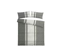LOOKS BY WOLFGANG JOOP Ropa de cama de satén mako, 260 x 220 cm (gris)