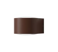 LOOM DESIGN Aplique de pared LED Frey IP65 2x6W corten EC:EPREL:1774905
