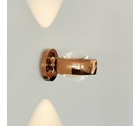 LOOM DESIGN Aplique de pared LED Optic oro rosa aluminio Ø 12 cm EC:EPREL:2069753