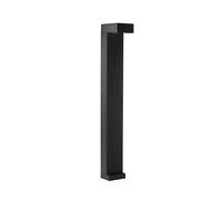 LOOM DESIGN Bolardo luminoso LED Arn, negro, altura 70 cm, aluminio EC:EPREL:1118205