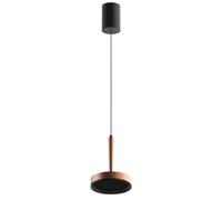LOOM DESIGN Lámpara colgante LED Nyx P1, bronce, aluminio EC:EPREL:2305566