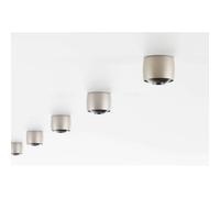 LOOM DESIGN plafón LED Air, gris, aluminio, Ø 10 cm EC:EPREL:2234887