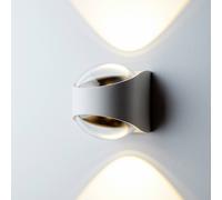 LOOM DESIGN Saga Aplique LED para exterior arriba/abajo blanco EC:EPREL:1118285