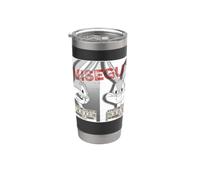 Looney Tunes Bugs Bunny Wiseguy Vaso térmico de acero inoxidable de doble pared