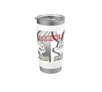 Looney Tunes Bugs Bunny Wiseguy Vaso térmico de acero inoxidable de doble pared